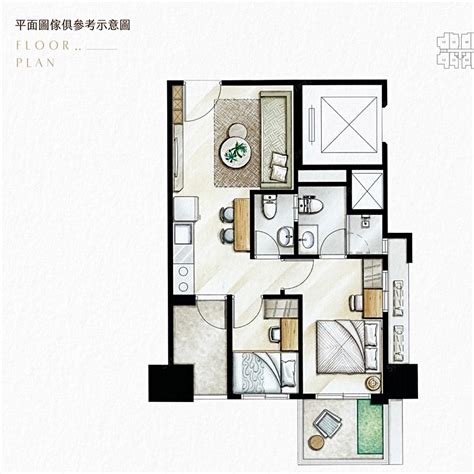 崑庭馥御格局圖|【崑庭馥御】開價34~40萬/坪，格局規劃2~3房